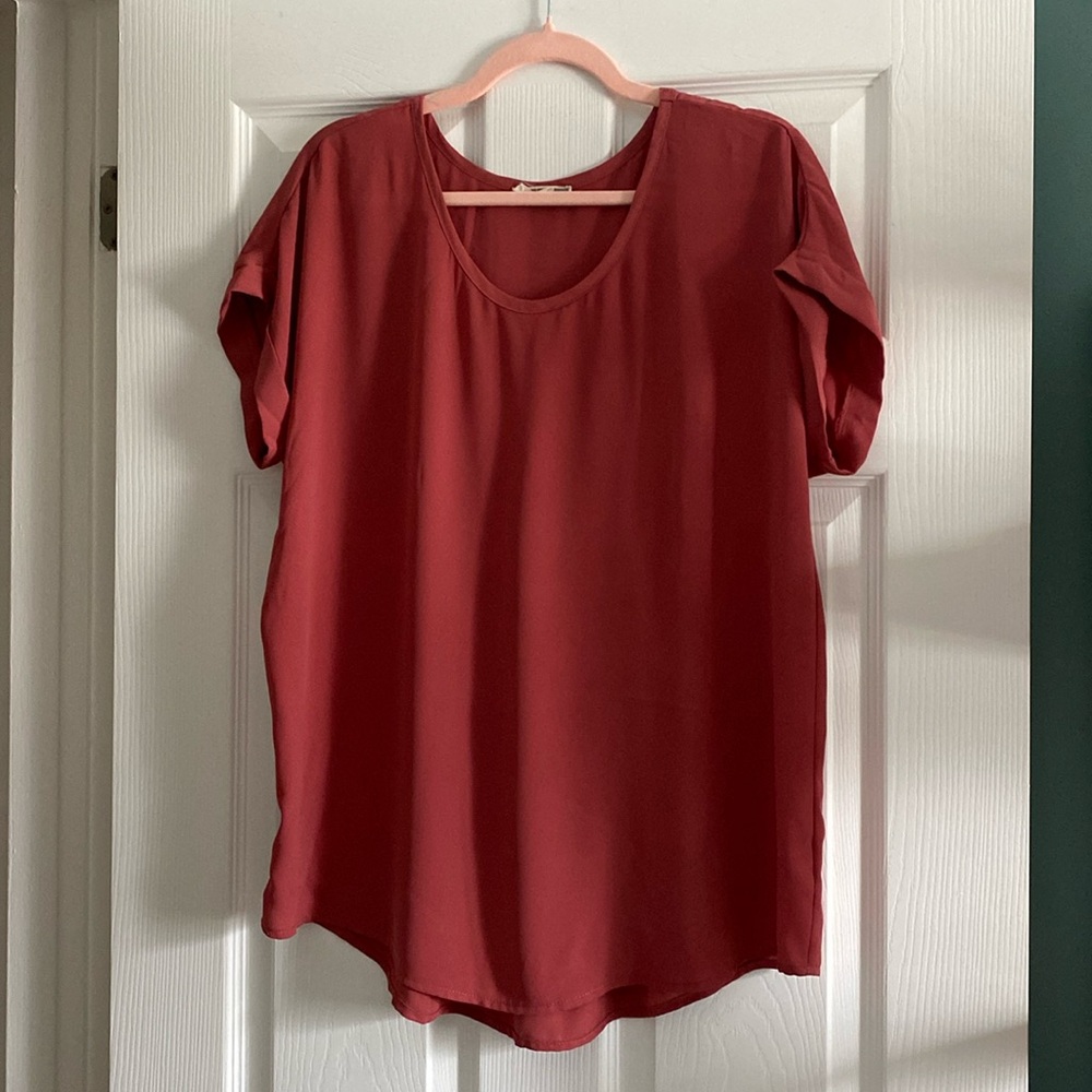 Short sleeve blouse